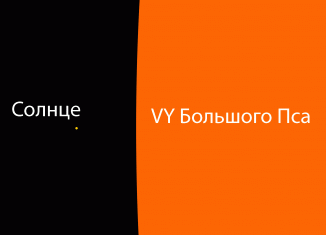 Топ-10 самых больших звезд во Вселенной